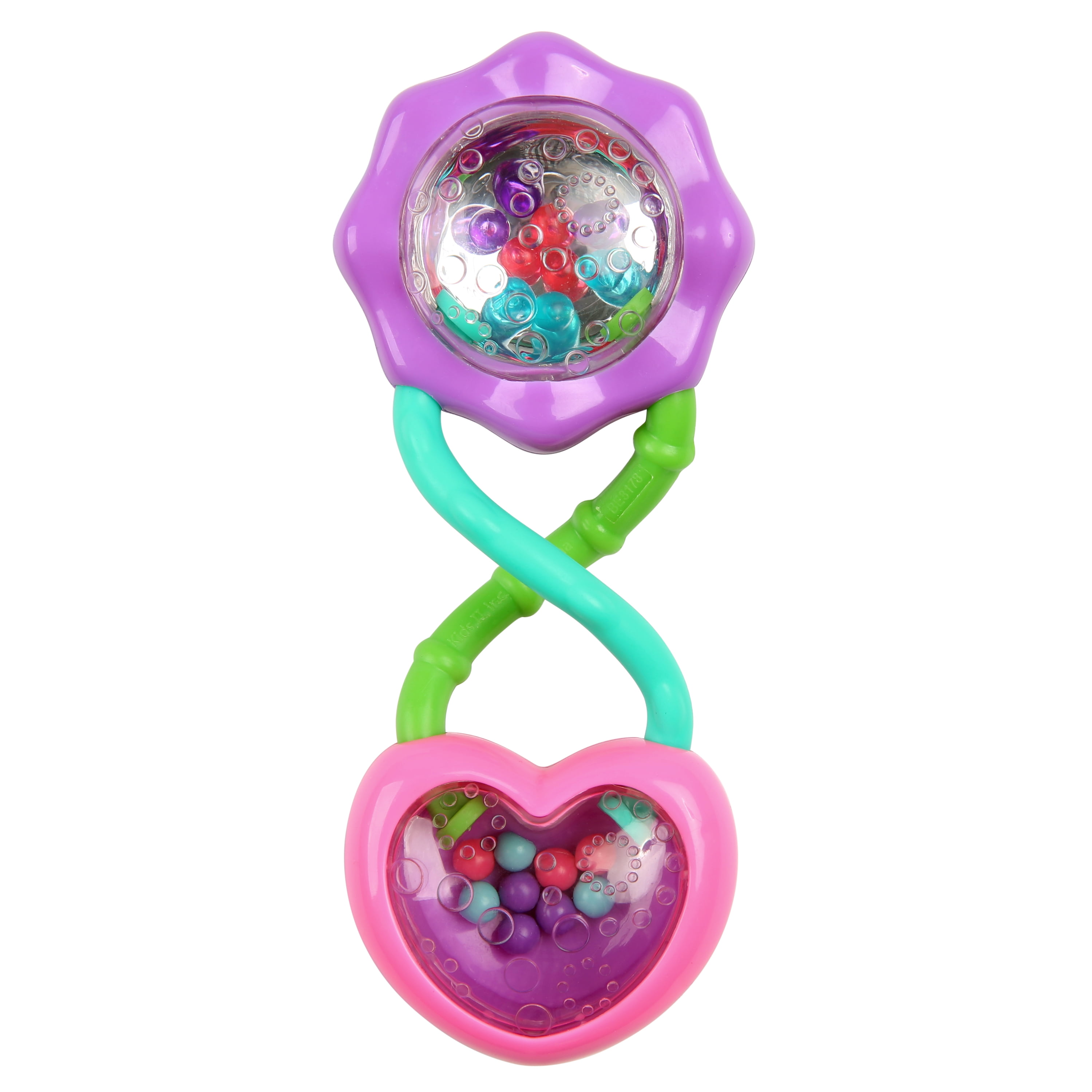 Bright Starts Barbell Rattle multi-coloured unisex suitable from 3 months 