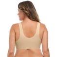 thumbnail image 2 of Joyspun Women’s Wire-Free Bonded Longline Square Neck Bra, Sizes XS-XXXL, 2 of 5