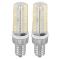 thumbnail image 2 of 2Pcs 5W E14 LED Light Bulb 64LEDs Lamp Bulb for Cabinets Bookcases Table Lamps AC 230V, 2 of 9