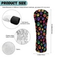 thumbnail image 6 of Yuyamidu Colorful Dog Paw Golf Head Covers Cute Driver Headcover Fairway Wood Head Cover Hybrid Headcover, Waterproof PU Leather Golf Club Head Covers, 6 of 8