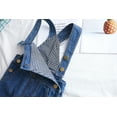 thumbnail image 5 of KIDSCOOL SPACE Baby Boy Girl Ripped Denim Cute Workwear,Fashionable Kids Jean Overalls, 2-3 Years, 5 of 8