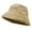 Beige, variant on Women's Winter Plush Fluffy Bucket Hat Warm Faux Fur Lining Cozy Wide Brim Cap White