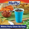 thumbnail image 6 of Hefty Blue Disposable Party On Plastic Cups, 18 oz, 120 Count, 6 of 6