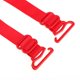 thumbnail image 3 of 1 par de tirantes de sujetador, tirantes de repuesto antideslizantes, ajustables, hombros visibles rojo, 3 of 9
