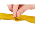thumbnail image 3 of Bufanda flaca para mujer Color sólido liso Bufandas largas puras Pañuelo para el cuello Amarillo 90*5cm/35.43*1.97 inches(L*W), 3 of 5