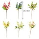 thumbnail image 3 of Matsuzay 10 Uds. De bayas artificiales ecológicas ABS para plantas, no fáciles de deformar y económicas, no tóxicas Decoración Rojo 25cm, 3 of 6