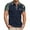 Navy, variant on Polo Shirts for Men Short Sleeve Casual with Color Block Chest Pocket Relaxation Button Collared T Shirts for Man