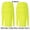 Safety Green 6 Pack, variant on ® High Visibility Work Shirts for Men, Hi Vis Long Sleeve Safety Tee (Safety Orange 4 Pack, XL)