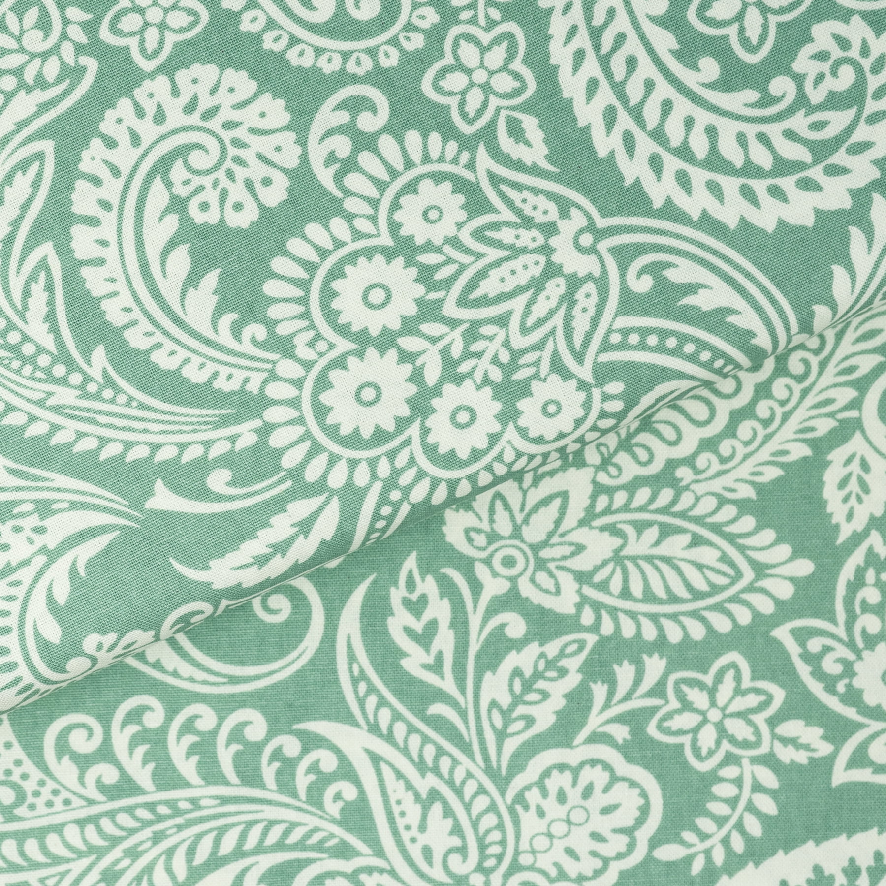 Waverly Inspirations 54" 100% Cotton Sewing & Craft Fabric By the Yard, Aqua