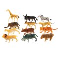 thumbnail image 1 of Juego de juguetes de figura de bosque de vida salvaje artificial de 12 piezas, juego de juguetes de plástico, kit de modelos, regalo de vacaciones para niños AweSitey WJ3120-00B, 1 of 7