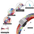 thumbnail image 3 of Correa Trenzada Solo Loop YuiYuKa Para Apple Watch 38mm 40mm 41mm 42mm 44mm 45mm, 3 of 6