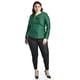 thumbnail image 5 of Blusa Con Abertura Asimetrica Roman Fashion Verde Oscuro Talla 38, 5 of 6
