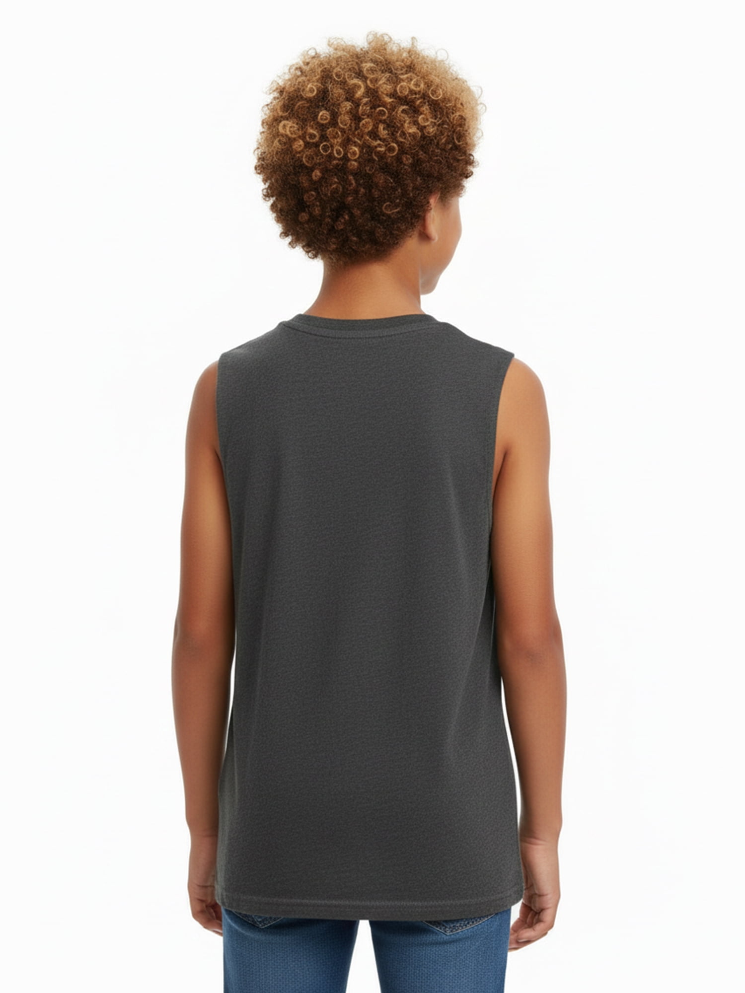 Super Mario Galaxy Movie Boys Mineral Wash Graphic Muscle Tank Top, Sizes 4-18