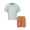 Light Blue/ Brown, variant on Ben Sherman Clothes Boys’ 2-Piece Linen-Tech Short Outfit Set – Includes Short Sleeve Button-Down Shirt & Shorts, Comfortable Everyday Clothing for Baby, Toddler & Big Boys Sizes (12M-14)