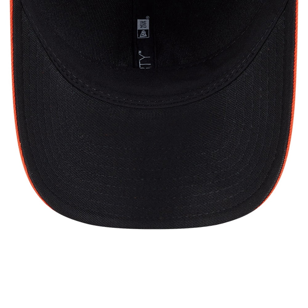 Men's New Era  Black Baltimore Orioles Player Replica 9FORTY Adjustable Hat