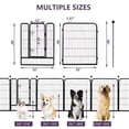 thumbnail image 6 of Cozgesto Dog Playpen Puppy Playpen Portable Pet Outdoor Dog Fence Run Barrier for Medium/Large/Small Dogs Dog Pen Indoor for RV Camping Garden Yard(6 Panels, 40"Height), 6 of 8