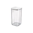 thumbnail image 2 of Airtight Food Storage Container, Plastic Cereal Organizer with Easy-Lock Lid, Leakproof & Reusable Kitchen Pantry Storage, Clear Plastic for Flour, Sugar, Rice, Tea, 2200ml, 1550ml, 750ml, 2 of 6
