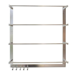 Oumilen 54-Spool Wall Mounted Wooden Sewing Thread Rack HT-BD005