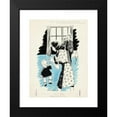 thumbnail image 2 of Eddy de Smet 14x18 Black Modern Framed Museum Art Print Titled - Toddler Walks to Marjo (1946), 2 of 5