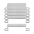 thumbnail image 3 of 6pcs Pipe Clamp Square Tube Clamp Bracket Tube Mount Clip Pipe Support Base Hanger, 3 of 4