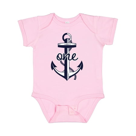

Inktastic 1st Birthday Anchor Gift Baby Boy or Baby Girl Bodysuit