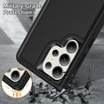 thumbnail image 6 of TECH CIRCLE for Samsung Galaxy S26 Ultra 3-Layer PC+TPU+PC Case with KickStand Slim Heavy Duty Rugged Shock-Absorbent Tough Durable Cover,K, 6 of 8