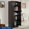 thumbnail image 3 of Sauder Homeplus Storage Cabinet, Dakota Oak Finish, 3 of 11