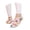 C14 Pink, variant on Toddler Kids Sneakers Hook Loop Barefoot Style Wide Toe Lightweight Breathable Sport Outdoor Daily Wear Boys Girls Shoes Size 9-9.5 Years White