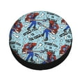 thumbnail image 3 of Cute Cartoon Spider Man Spare Tire Cover Wheel Protectors For Trailer Rv Suv Truck Camper Travel Fits For Tire Diameter 15 Inch, 3 of 7