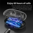 thumbnail image 4 of Wovilon Ear Hook Bluetooth Earbuds With Charging Case Large Battery Long Endurance Touch Support Bt Earphone Led Battery Display Active Noise Reduction Earphone For Music, Game Low Latency Earphone, 4 of 7