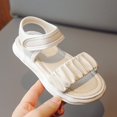 thumbnail image 5 of HBFAGFB Sandales pour Enfants Filles Mode Enfants Printemps à Bride Princesse Danse Fête Robe Chaussures Beige Taille 28, 5 of 5