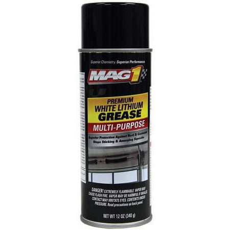 MAG00448 Lithium Grease, White, Mag 1, 12-Oz. - Quantity 1