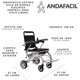 thumbnail image 4 of Andafacil® EasyGo Silla de Ruedas Eléctrica Portátil para Viaje Ligera, 4 of 9