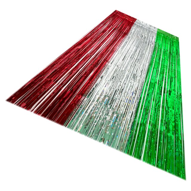 SEWACC 1 Ensemble de Rideaux à Franges en Aluminium Multi-Animaux pour Fête d'Anniversaire et Célébrations du Nouvel An