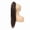 Deep, variant on 100g Real Hair Drawstring Ponytail - Natural Look, Easy Application, Secure Velcro Attachment