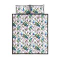 thumbnail image 5 of Ensemble de Literie Motif Fleur Rose Paon, 5 of 5