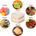 thumbnail image 4 of CHUANK Set of 4 Sliced Cheese Storage Containers Reusable Butter Storage Containers with Lids Cheese Containers for Kitchens Restaurants Hotels, 4 of 5