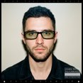 thumbnail image 4 of SA106 Mens Hippie Hustler Color Lens Narrow Rectangular Black Frame Sunglasses Green Lens, 4 of 7