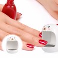 thumbnail image 5 of 1 Conjunto de mini LED Nail Art Lámpara de secado Secadora de manicura Nail Art Polish Tool Blanco, 5 of 5