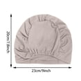 thumbnail image 3 of Women's Fashion Muslim Turban Hat, Soft Stretch Hijab Undercap, Full Cover Inner Cap Adult Headwear for Daily Wear and Prayer Camel, 3 of 4