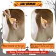 thumbnail image 5 of IC ICLOVER [3 Pairs] Fairy Ear Tips Hobbit Costume Elf Ear Cosplay Spirit Halloween Props Alien for Women Kids Teens Men, 5 of 8