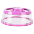 thumbnail image 2 of Couvercle de Plat Plat de Récipient Alimentaire Serré, Couvercle de Scellant Alimentaire sous Vide BPA-Free Réutilisable Couvercle de Scellant Alimentaire sous Vide pour Restaurant pour Cuisine Violet, 2 of 8