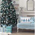 thumbnail image 2 of Blue Christmas Tree Pillow Covers 12x20,Blue Christmas decor,Green Christmas Decor,Christmas Trees Xmas Pillow Cases Cushion Covers,Christmas Tree Pillow Covers,Blue Christmas Pillow Covers, 2 of 4
