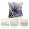 thumbnail image 4 of GOSMITH Decorative Floral Flower Pillow Covers, Blue Pink Purple Green Yellow Decor Flower Throw Pillow Covers Cushion Case for Living Room Couch Sofa Patio Outdoor Home Decor, 4 of 5