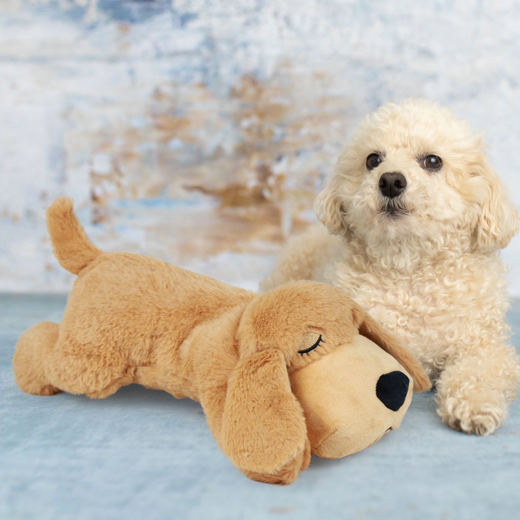 IFOYO Puppy Heartbeat Toy, Pet Anxiety Relief and Calming Sleep Aid
