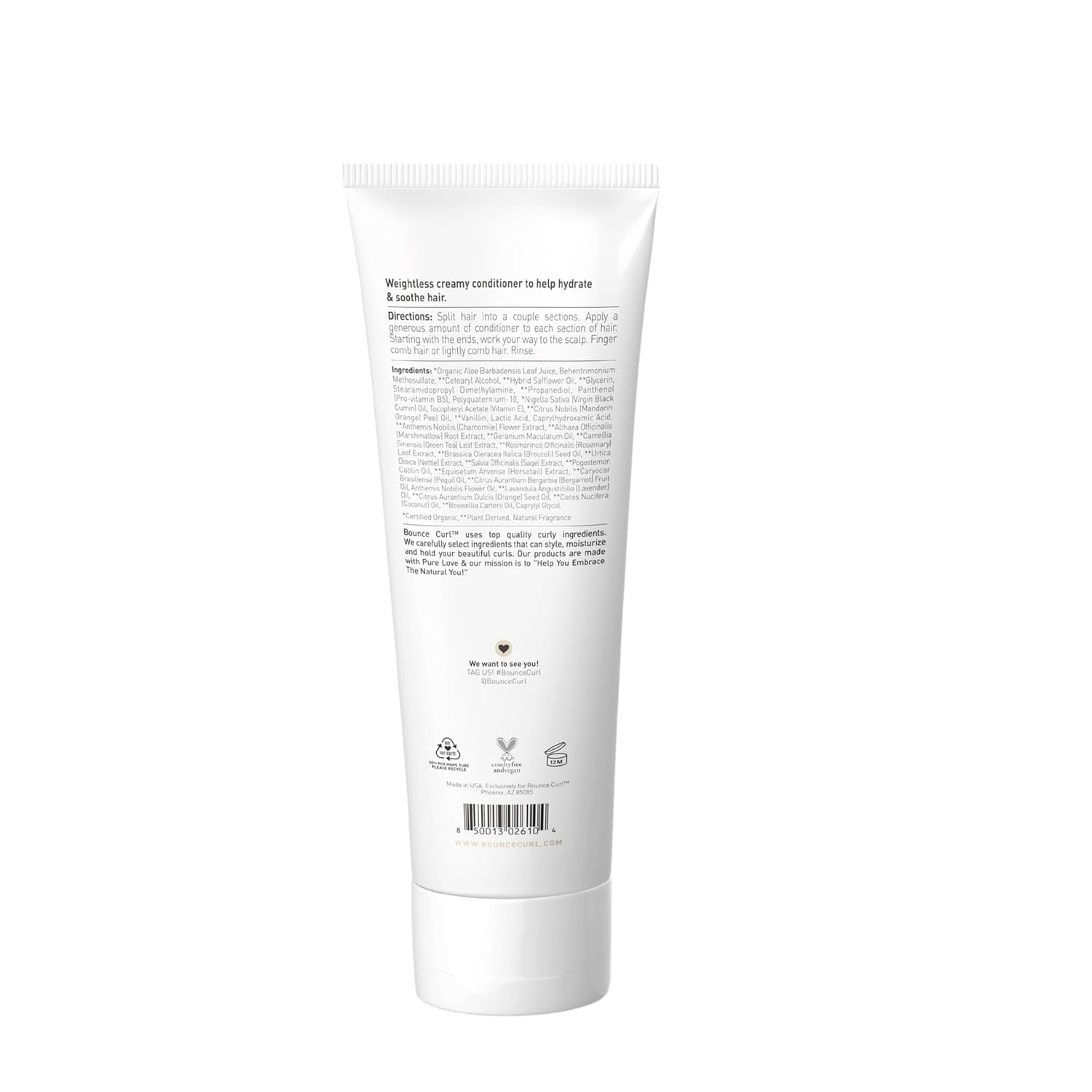Bounce Curl Super Smooth Cream Conditioner w/Organic Aloe