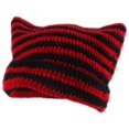 thumbnail image 1 of Gorro de gato Y2k, gorro divertido con orejas, orejas de gato, gorros de punto, 1 of 4