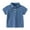 Sky Blue, variant on Tiijoy Boys Summer Short Sleeve Polo Shirt Solid Color Casual Versatile Shirt, Sizes 18-24M