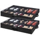 thumbnail image 1 of Organizador Lifewit para guardar zapatos para debajo de la cama, juego de 2 unidades, color negro, 1 of 7
