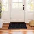thumbnail image 6 of 32"x20" Door Mat Mat Absorbent & Non-Slip Entryway Rug Washable Floor Mat Neon Hearts and Arrow, 6 of 8